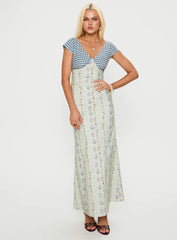 Saije Maxi Dress Multi Floral