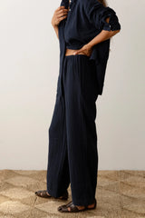 The Bubble Crop Simple Pant