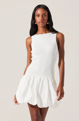 Nettie Bubble Hem Sweater Dress