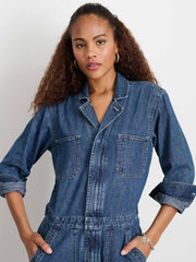 Shoreditch Jumpsuit In Denim