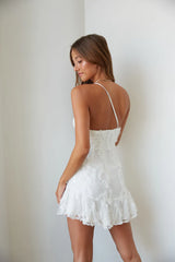 Livia One Shoulder Lace Mini Dress