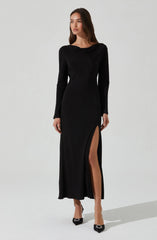 Decima Cowl Neck Maxi Dress