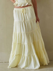 Simona Tiered Maxi Skirt