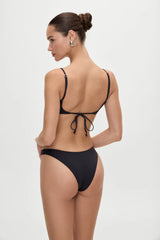 Cola Underwire Bikini Top - Black