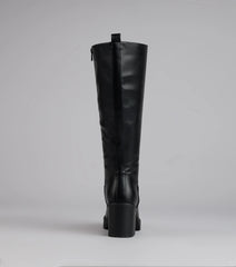 City Edge Wide Calf Platform Boots