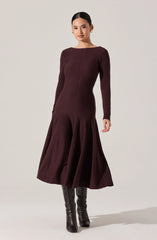 Doreyda Scoop Back Sweater Dress