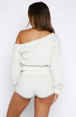 High Roller Shorts Grey Marle