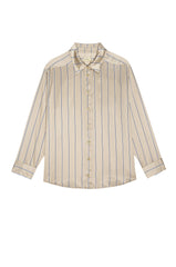The Silk Pinstripe Shirt