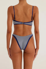 90s Bottom (Navy Pinstripe/Navy)