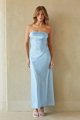 Romina Satin Maxi Dress