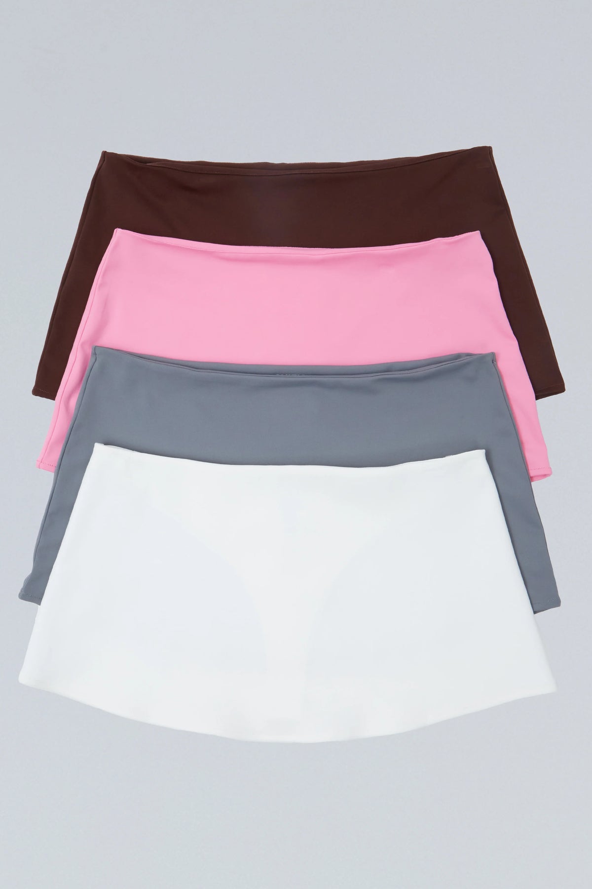 Micro Mini Stretch Skirt. 4-pack