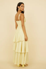 Oh Sunflower Dreams Maxi Dress Yellow