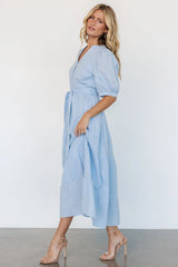 Camille Maxi Dress | Light Blue