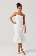 Brittnea Bodycon Bubble Hem Dress