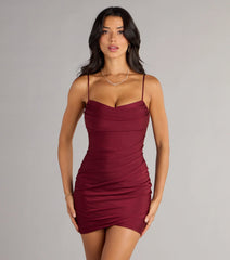 Wine And Dine Bodycon Mini Dress