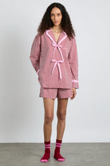 krissy pj boxer - red stripe