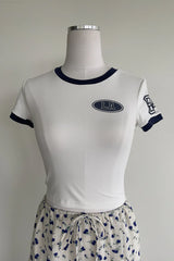 Margot LA Puff Print Baby Tee