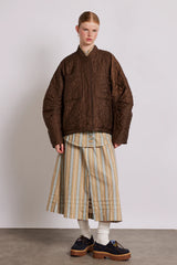 susie quilted reversible bomber