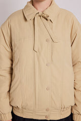 claudia bomber - tan