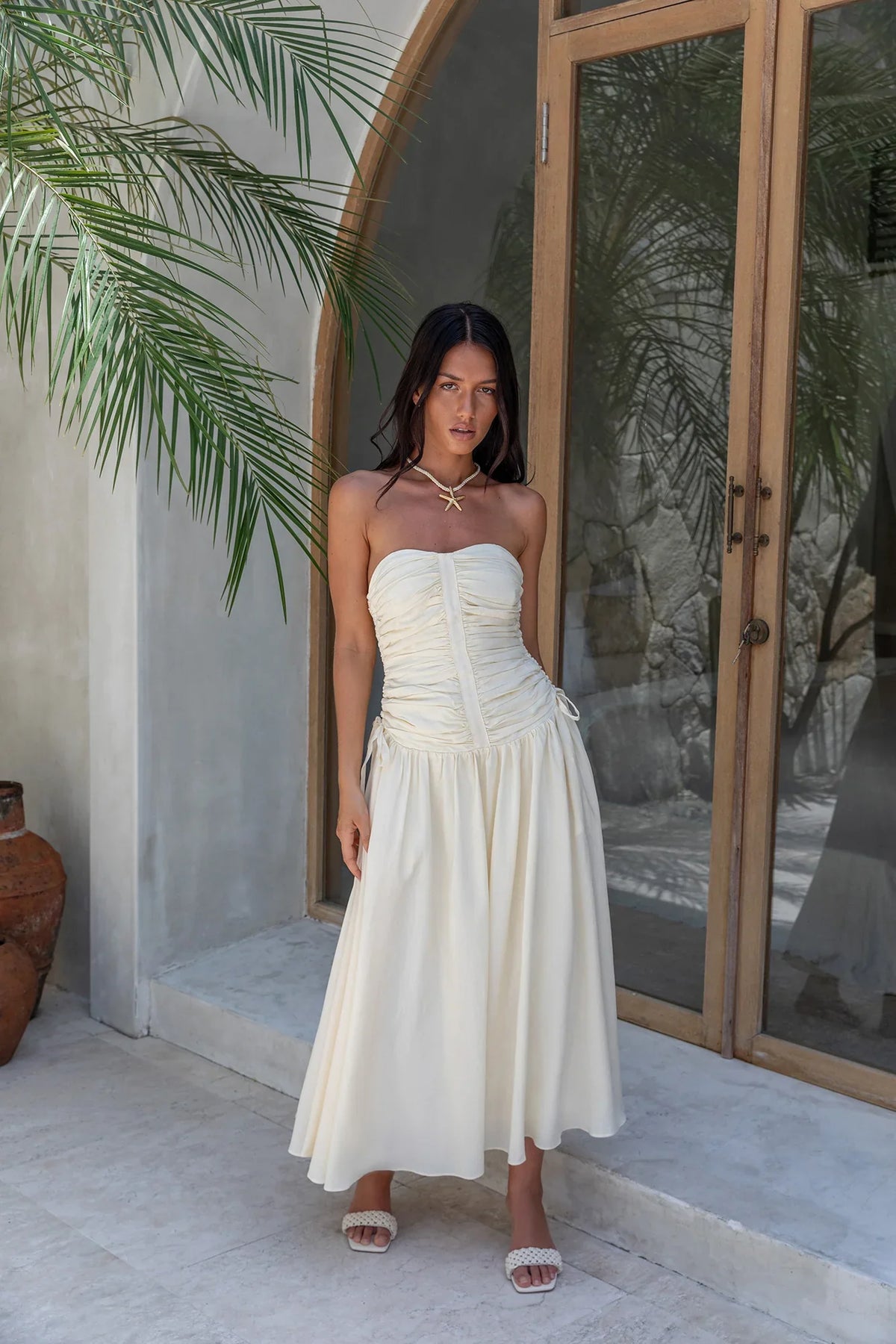 Zori Maxi Dress Cream