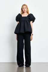 ALMA | TOP STRIA MATELASS… BLACK