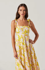 Shiann Print Midi Dress