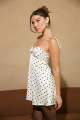 Ilona Polka Dot Mini Dress