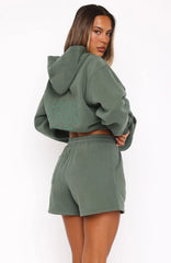 Leisure Edition Lounge Shorts Dark Green