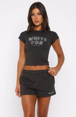 Forever Is Ours Lounge Shorts Charcoal