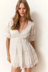 Lilias Cotton Mini Dress