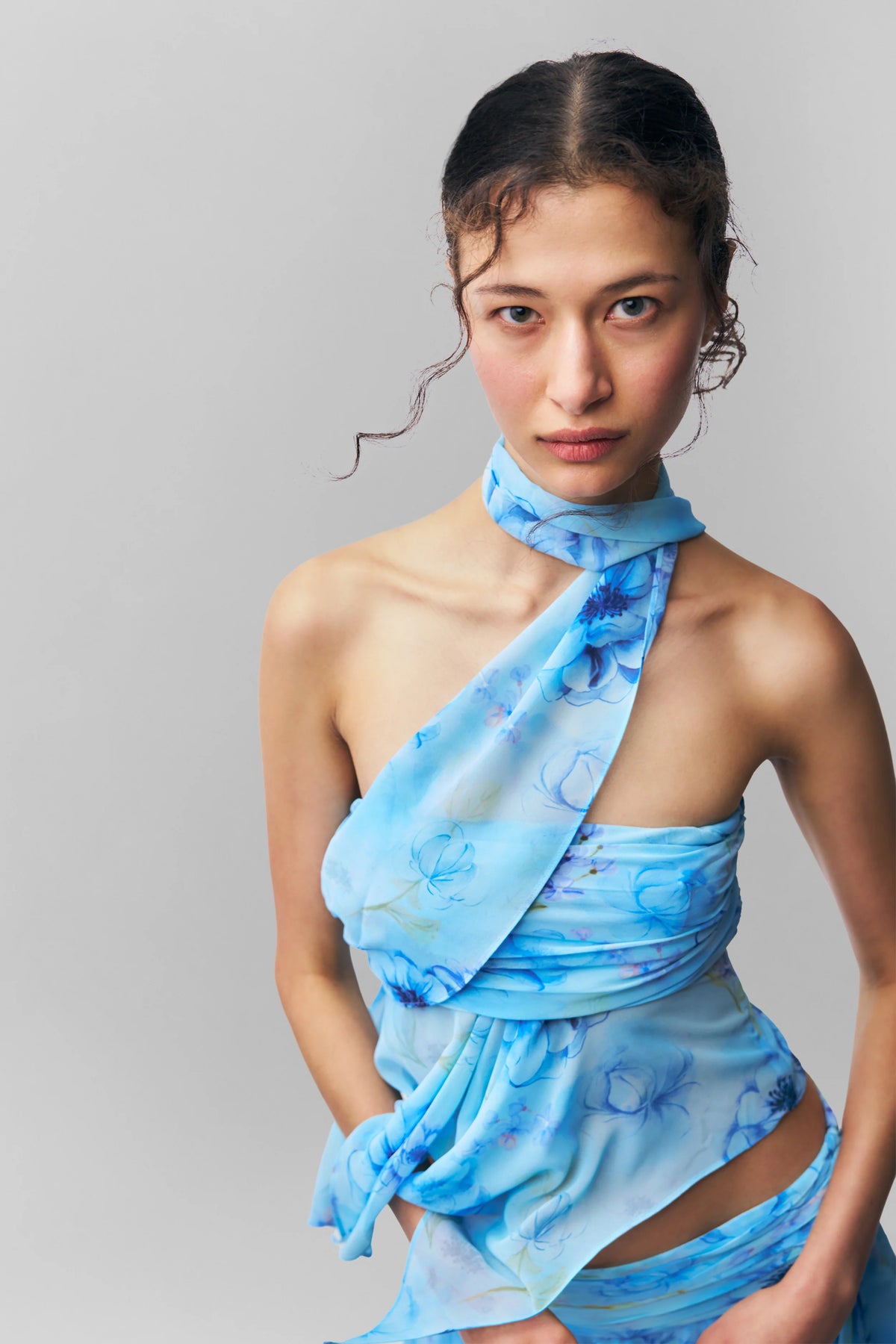 Chiffon Wrap Around Top