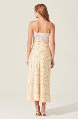Ivanna Floral Lace Maxi Dress