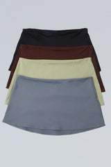Micro Mini Stretch Skirt. 4-pack