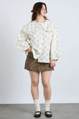 lola blouse - bow print