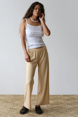 The Jersey Crop Striped Pant