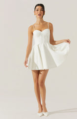 Fenna Textured Corset Mini Dress