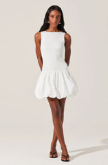 Nettie Bubble Hem Sweater Dress