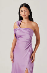 Cersei One Shoulder Midi Dress